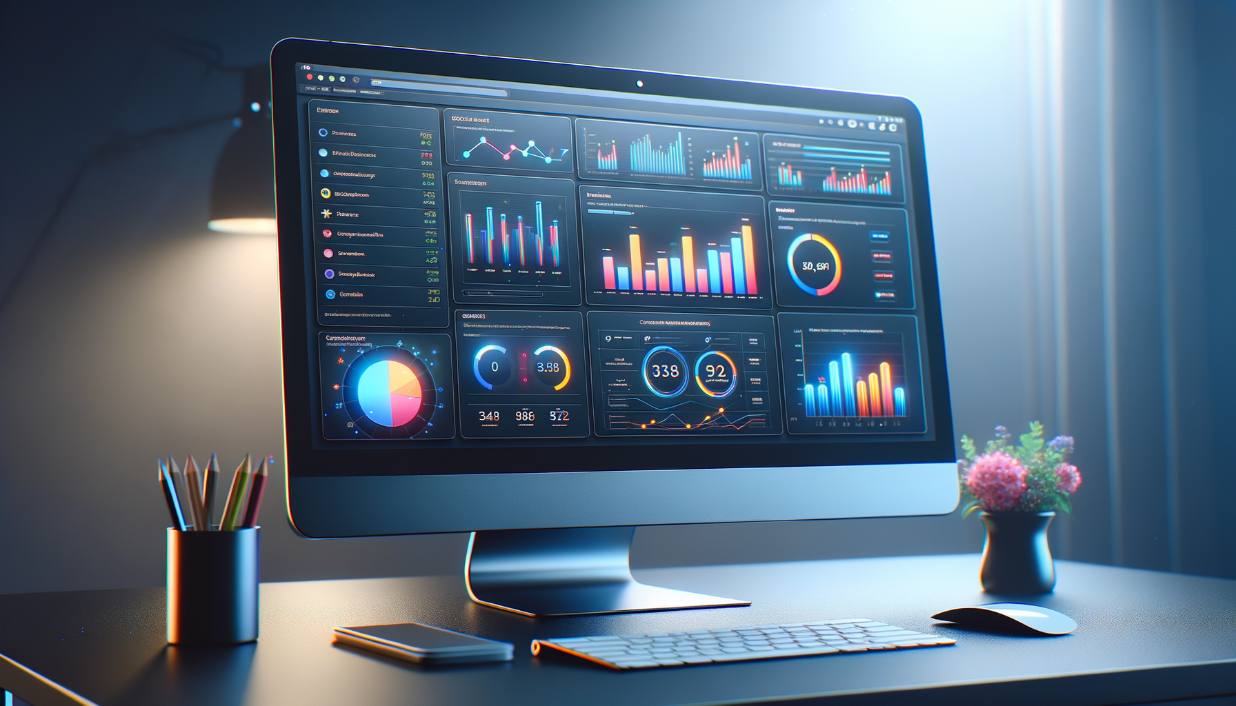 Dashboard Facebook Ads con metriche di lead generation